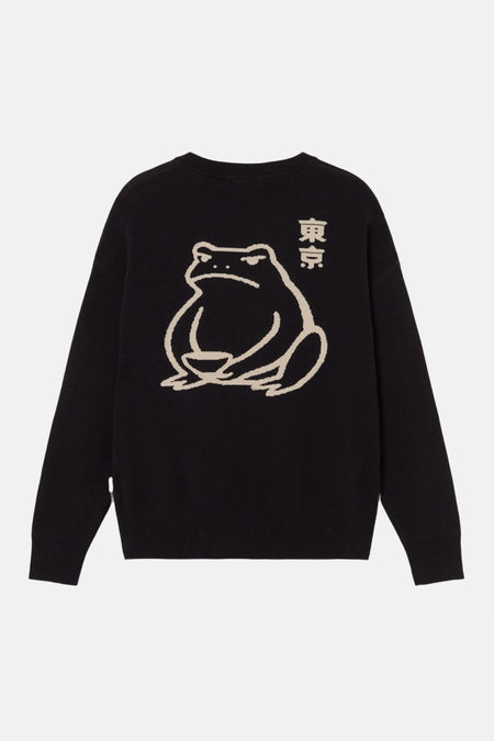 Pull col O noir - KAOTIKO