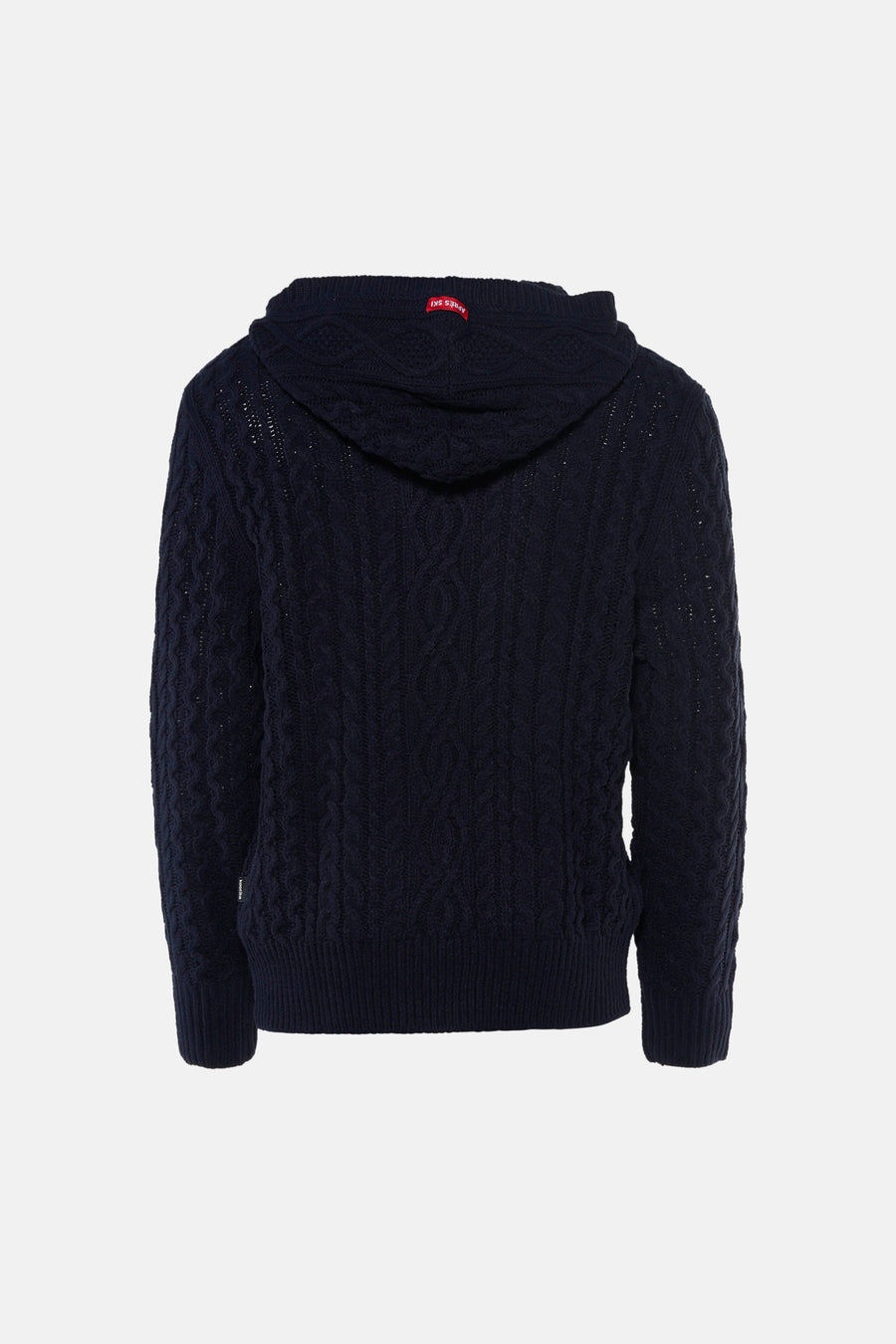 Pull col O - bleu