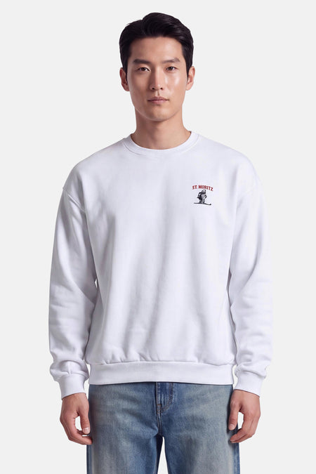 Sweat à capuche - blanc