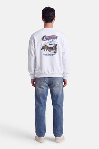 Sweat à capuche - blanc