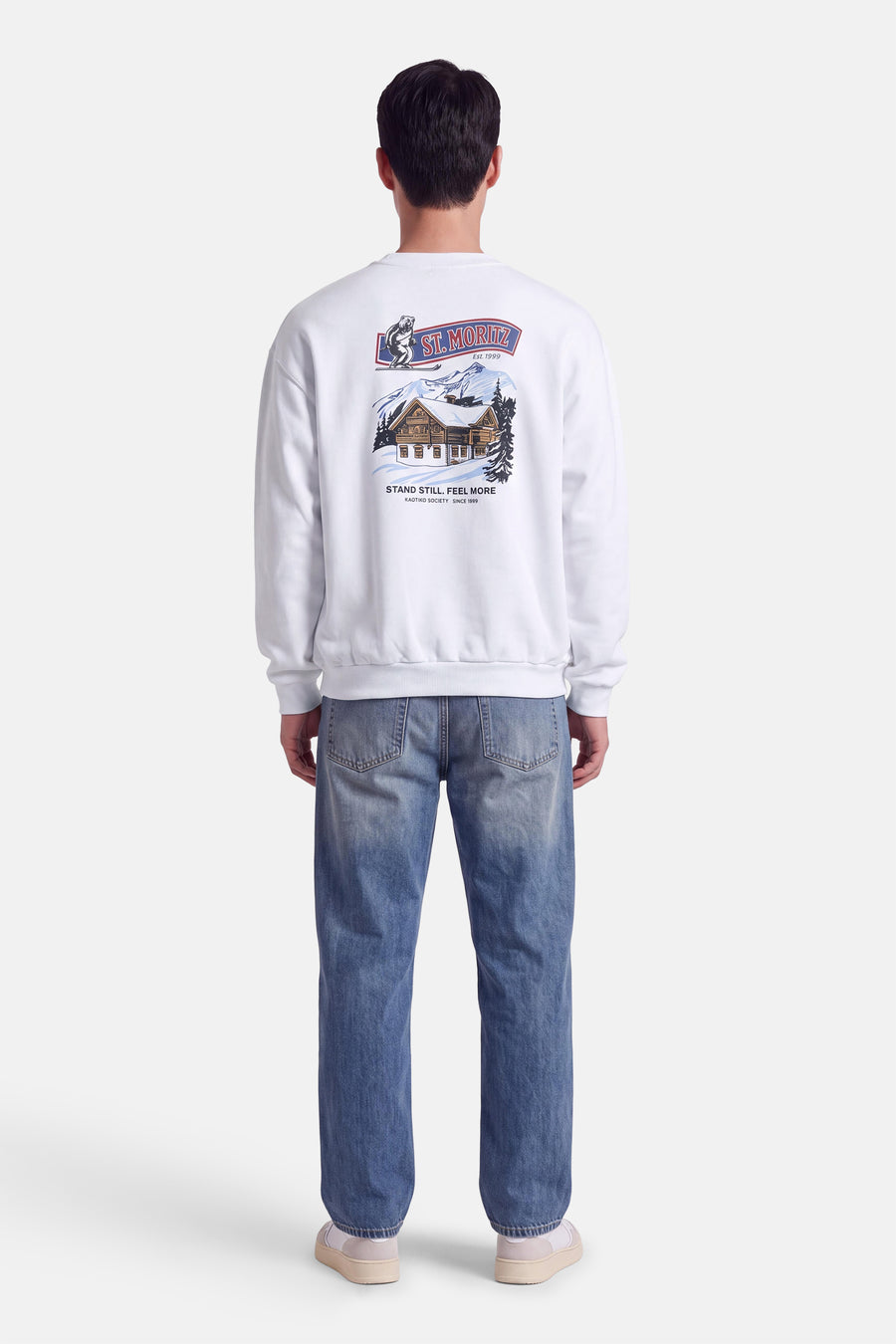 Sweat à capuche - blanc