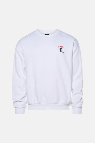 Sweat à capuche - blanc