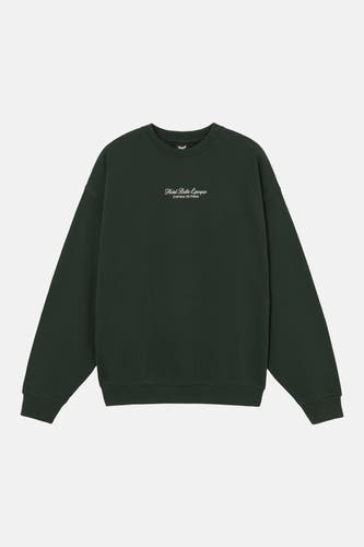 Sweat col O - vert
