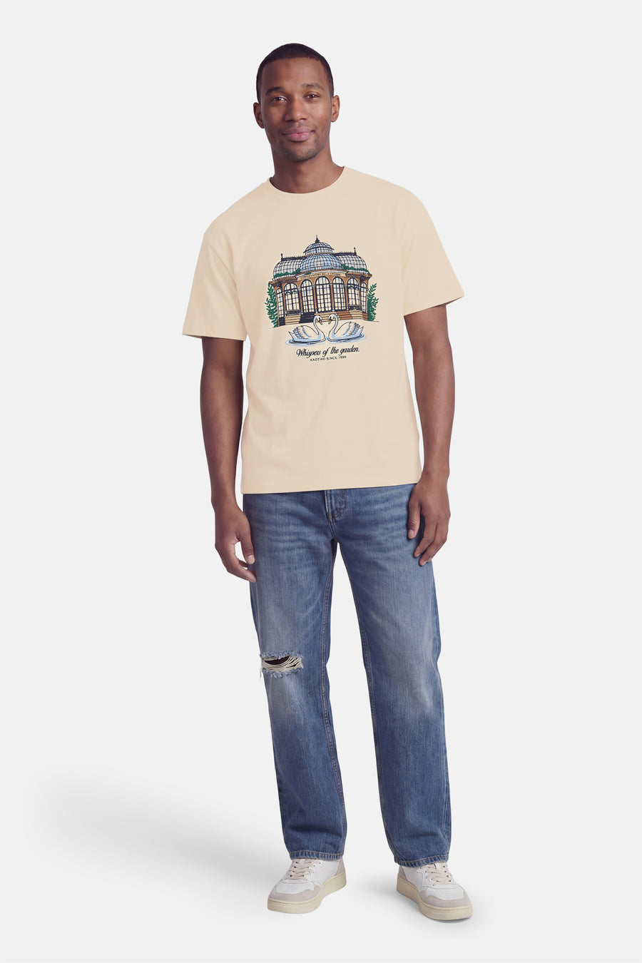 T-shirt à manches courtes - écru
