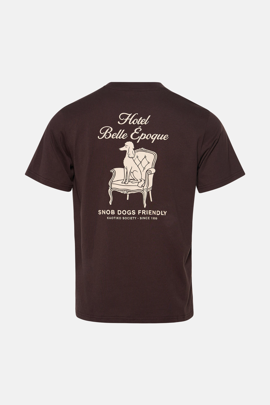 T-shirt à manches courtes - brun