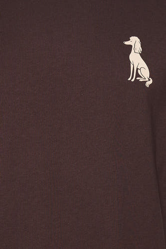 T-shirt à manches courtes - brun