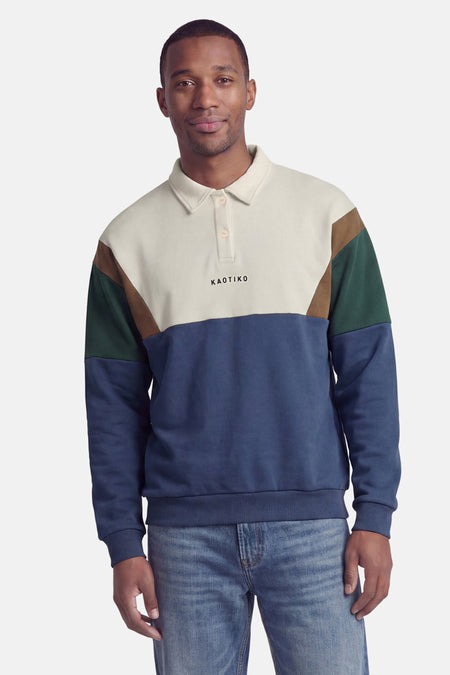 Sweat col O multicolore - KAOTIKO