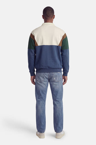 Sweat col O - multicolore