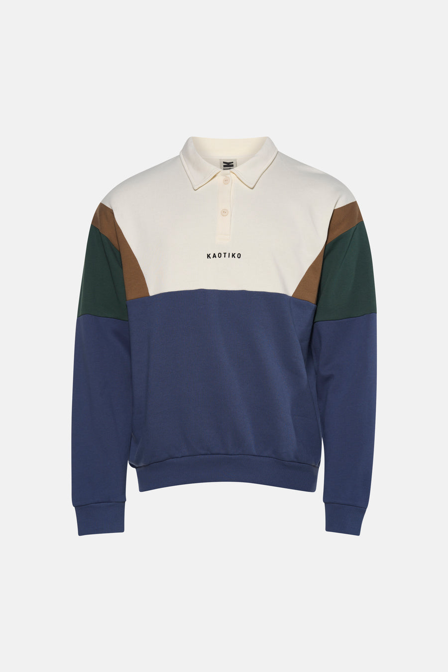 Sweat col O - multicolore