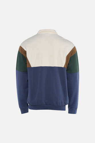 Sweat col O - multicolore