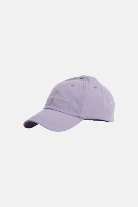 Chapeau marron de Tommy Jeans avec logo brodé sur l'avant.