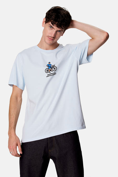 T-shirt à manches courtes - bleu