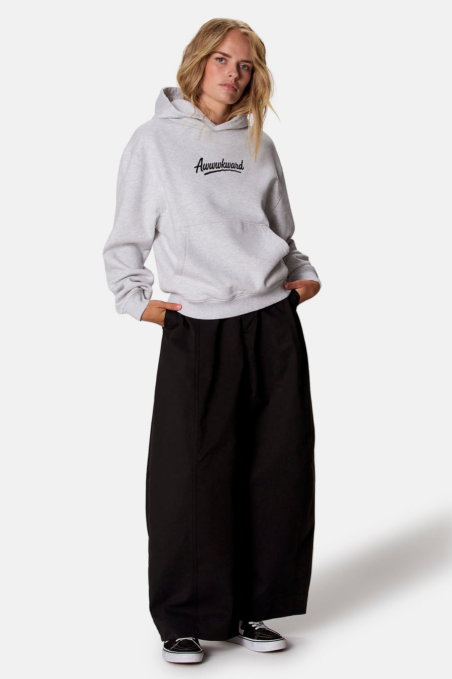 Sweat à capuche - gris