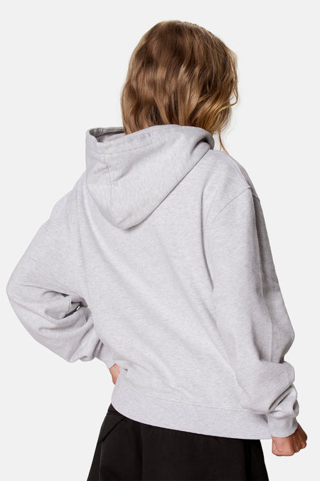 Sweat à capuche - gris