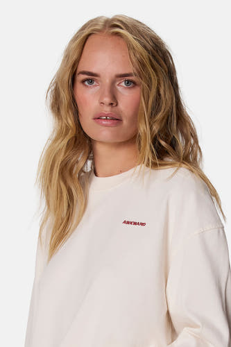 T-shirt à manches longues - écru