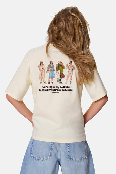 T-shirt à manches courtes - écru