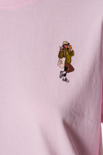 T-shirt à manches courtes - rose