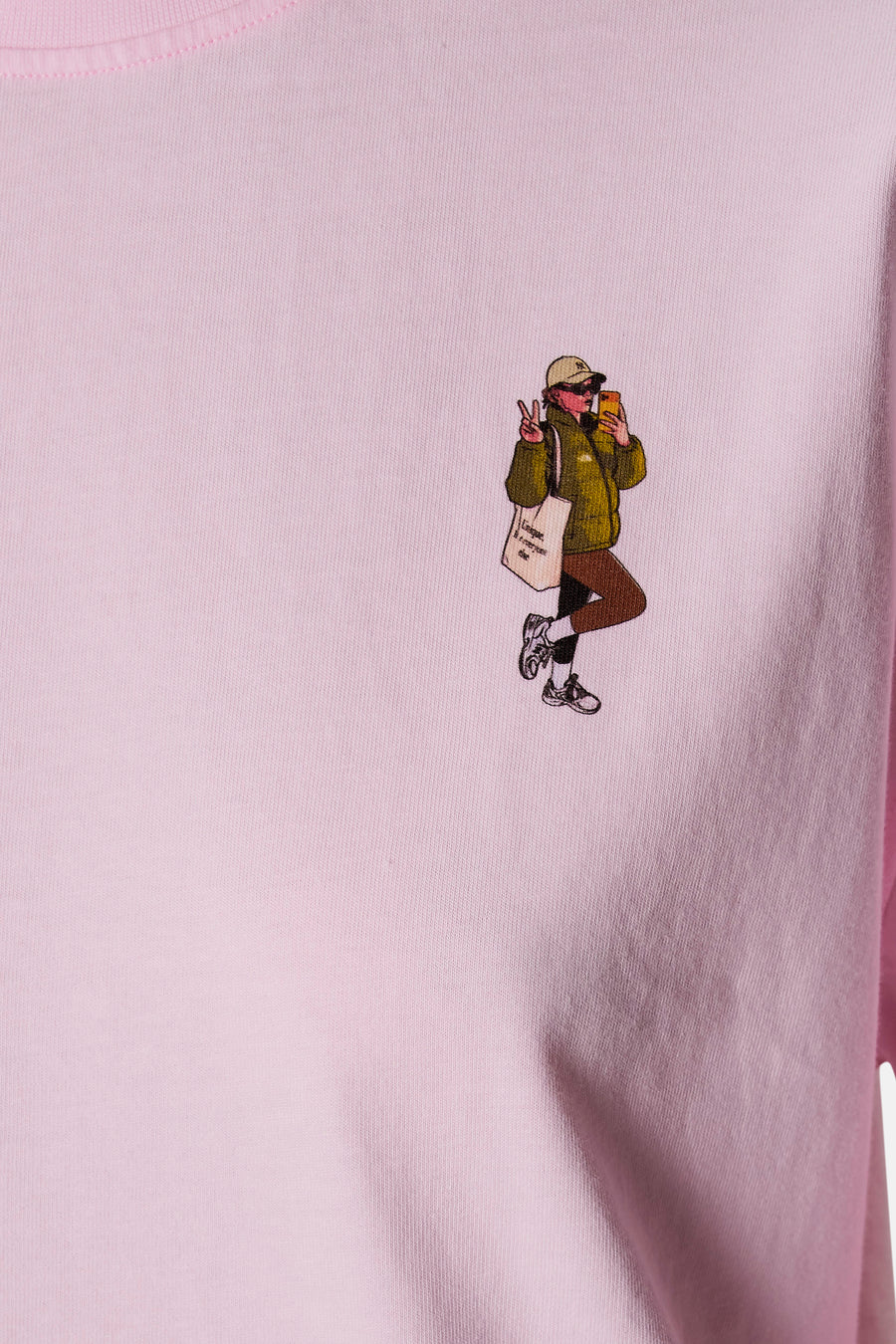 T-shirt à manches courtes - rose