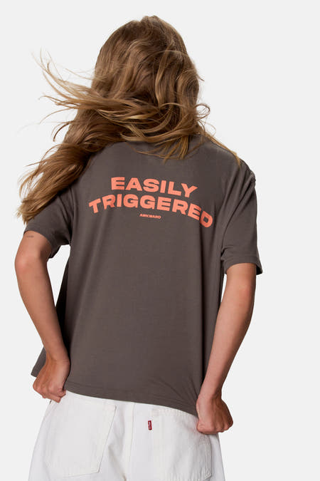 T-shirt à manches courtes - gris
