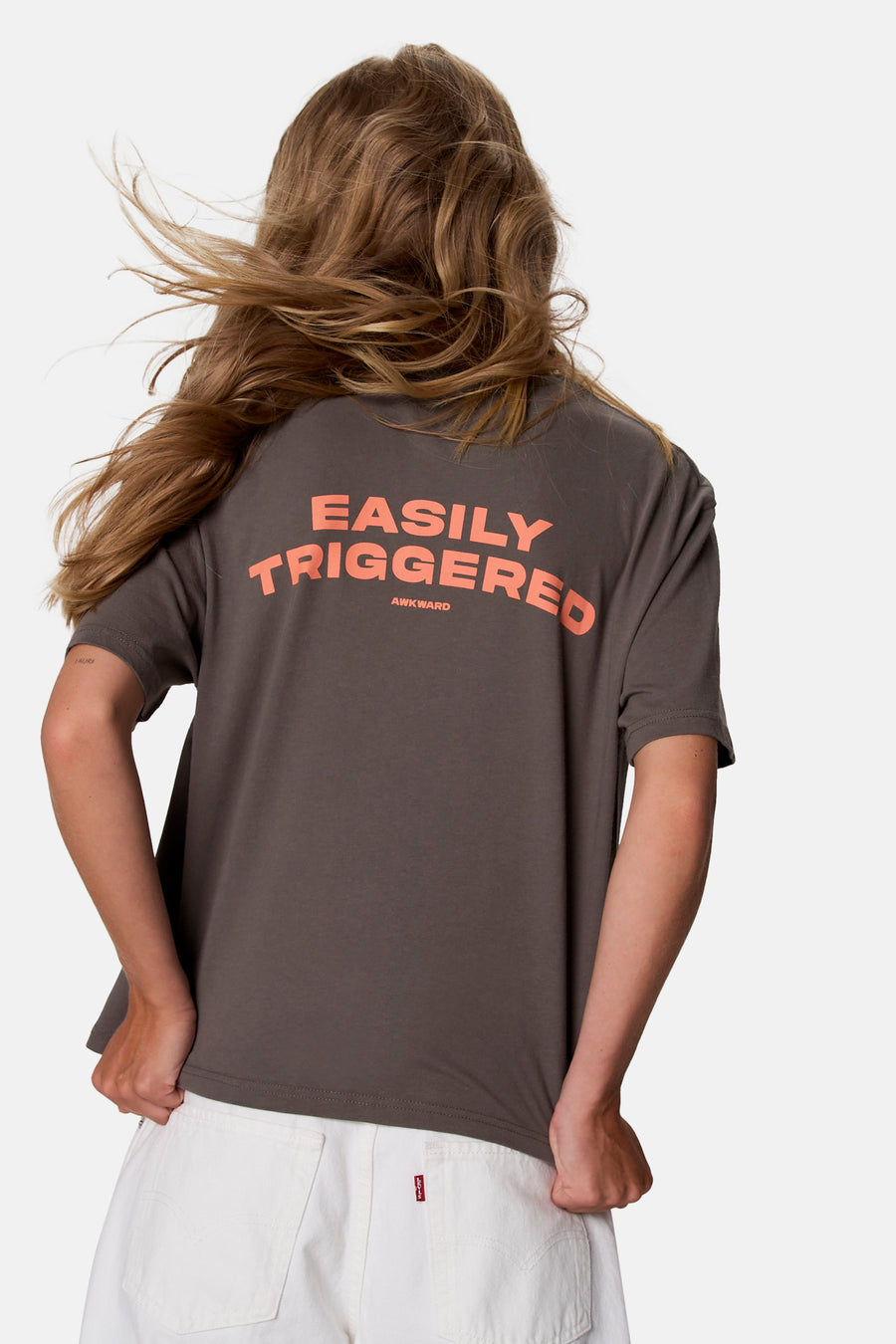 T-shirt à manches courtes - gris