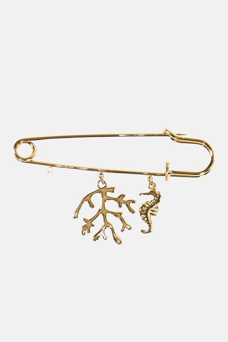 Broche - doré
