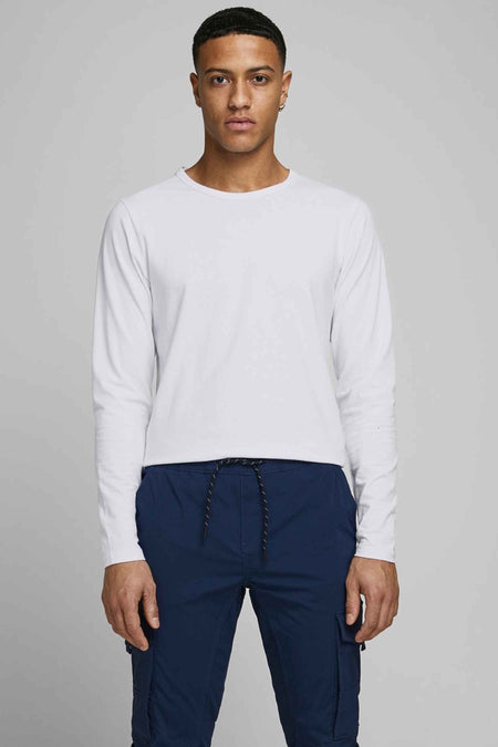 T-shirt (manches longues) blanc - CORE BY JACK & JONES