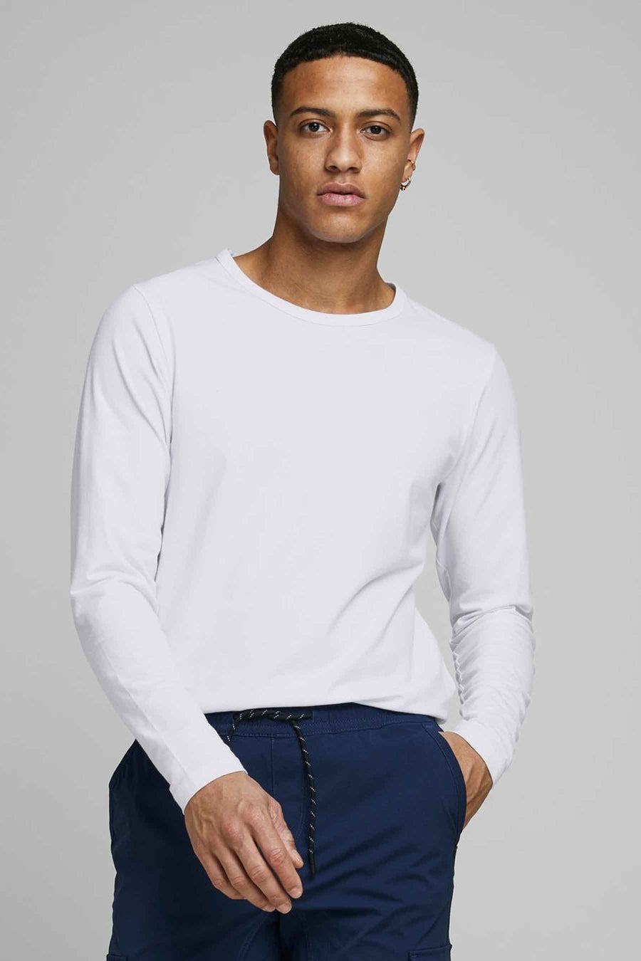 T-shirt (manches longues) blanc - CORE BY JACK & JONES