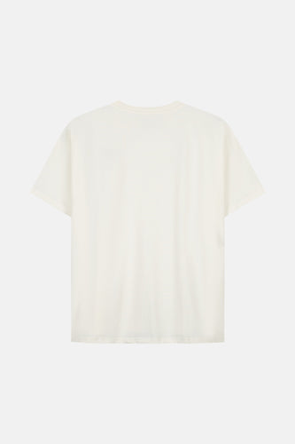 T-shirt à manches courtes - Écru - BASELAB