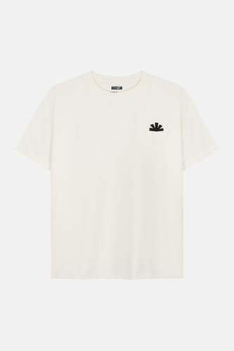 T-shirt à manches courtes - Écru