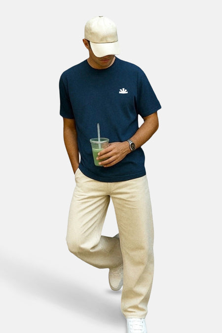 T-shirt à manches courtes - bleu