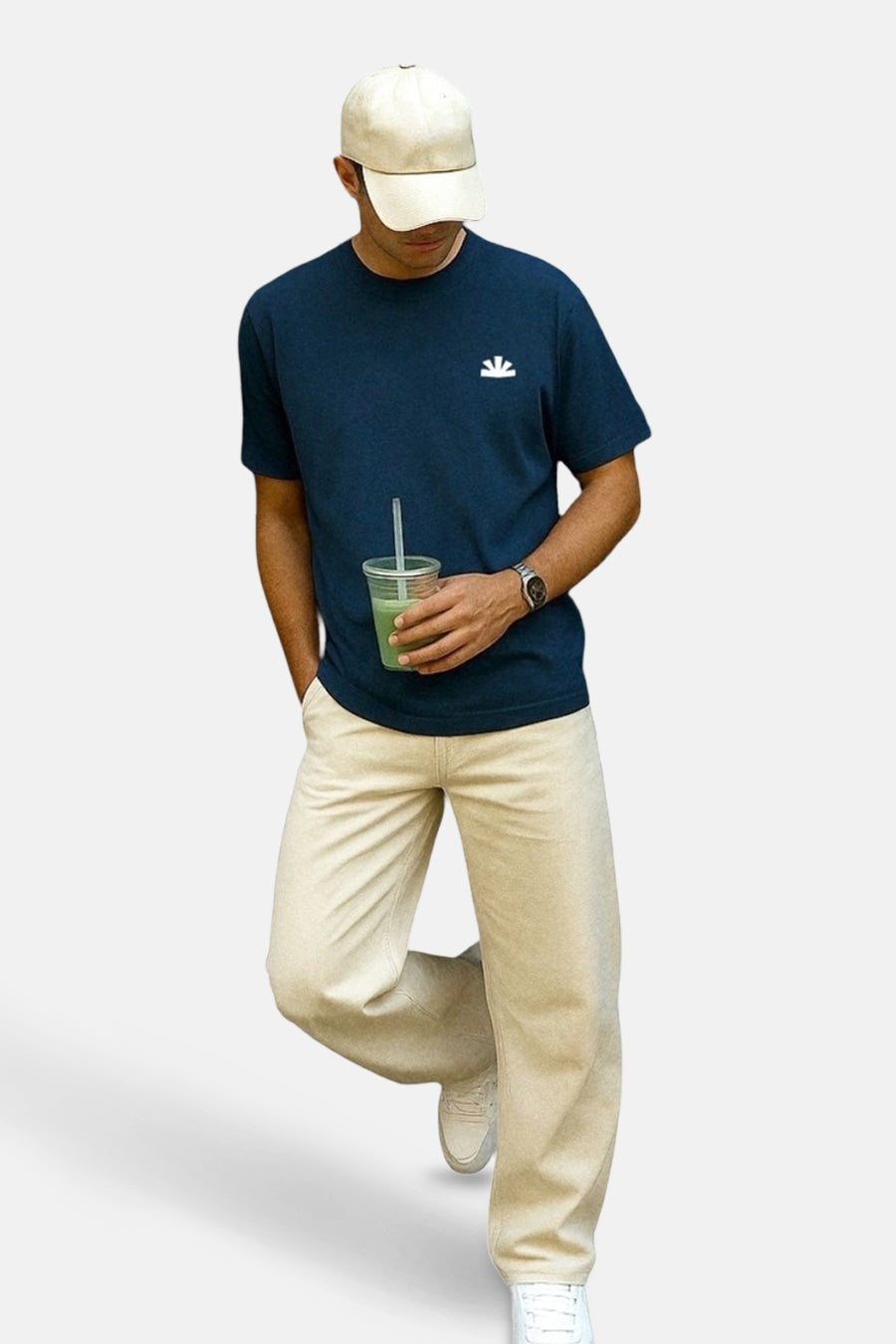 T-shirt à manches courtes - bleu - BASELAB