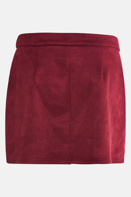 Jupe courte - rouge