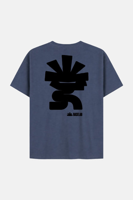 T-shirt (manches courtes) bleu - BASELAB