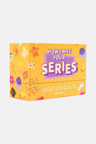 Multicolor HELLOFUN bordspel geschenk van HELLOFUN, met diverse tekeningen, in doos.
