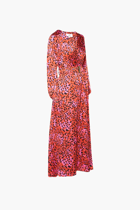 Robe longue - rose