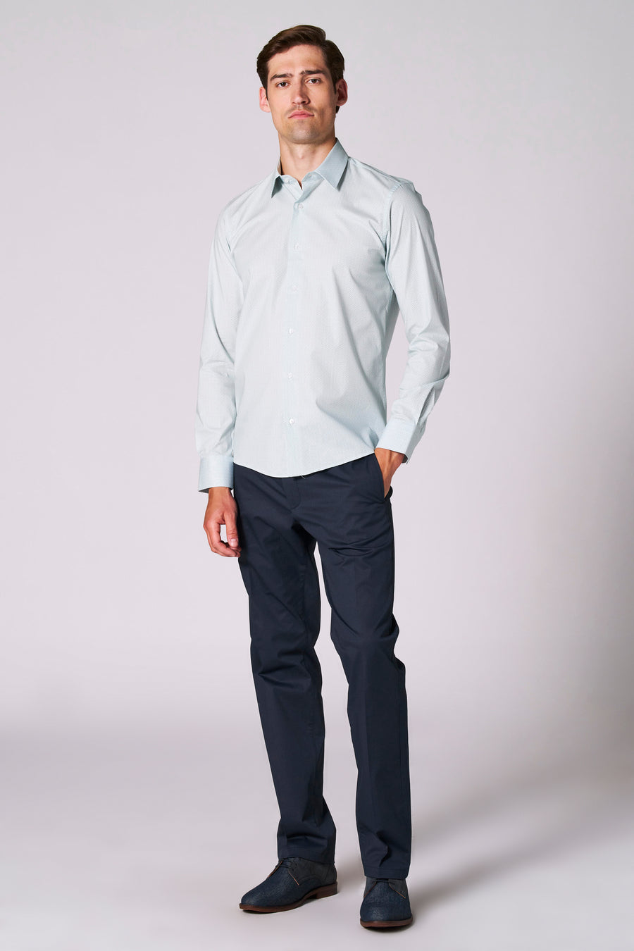 Chemise à manches longues - vert - Bruce & Butler