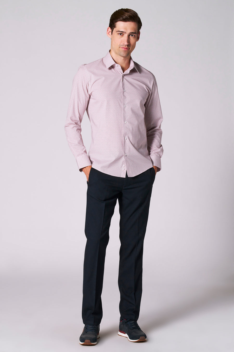 Chemise à manches longues - brun - Bruce & Butler