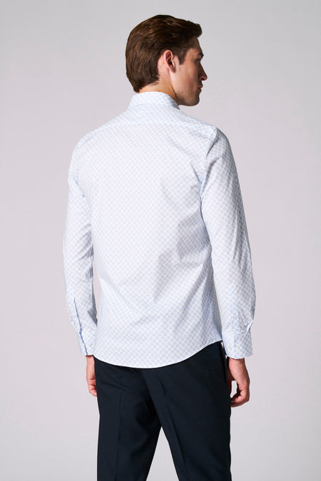 Chemise à manches longues - bleu
