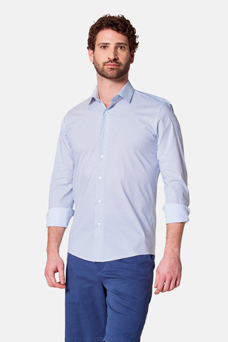 Chemise à manches longues - blanc