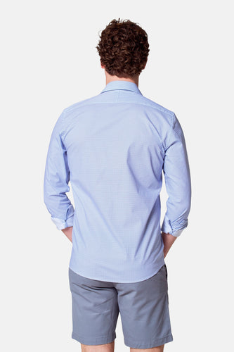 Chemise à manches longues - bleu - Bruce & Butler