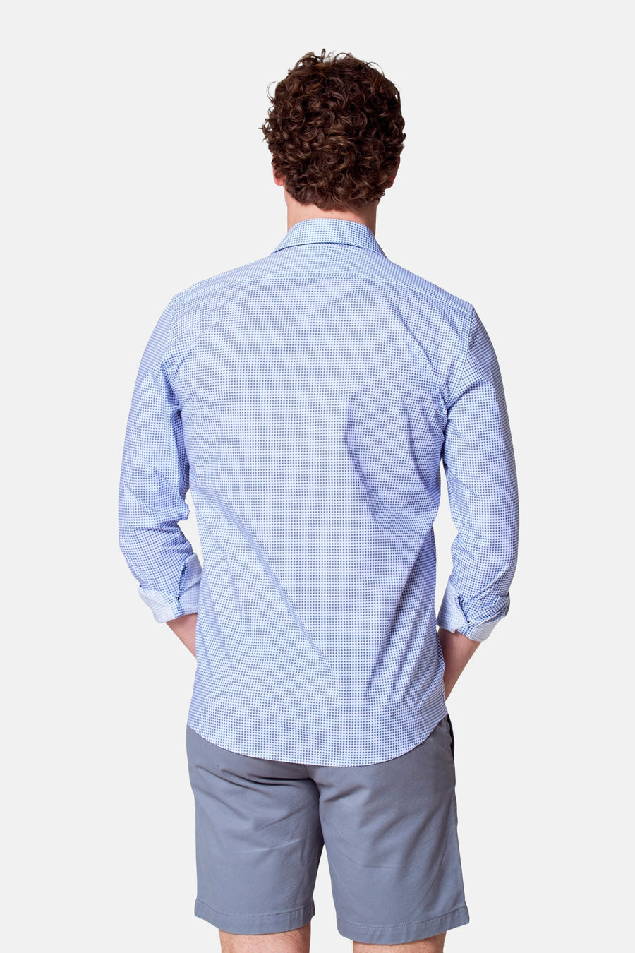 Chemise à manches longues - bleu - Bruce & Butler