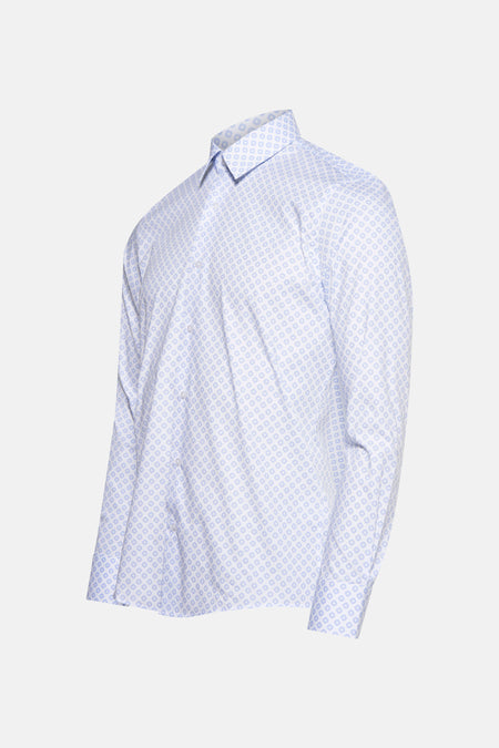 Chemise à manches longues - bleu