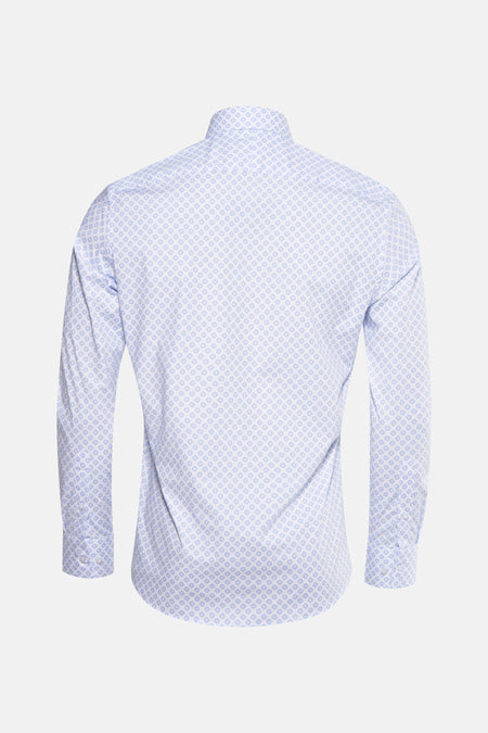 Chemise à manches longues - bleu