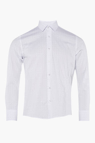 Chemise à manches longues - beige