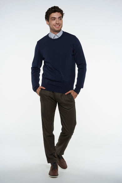 Pantalon costume - brun