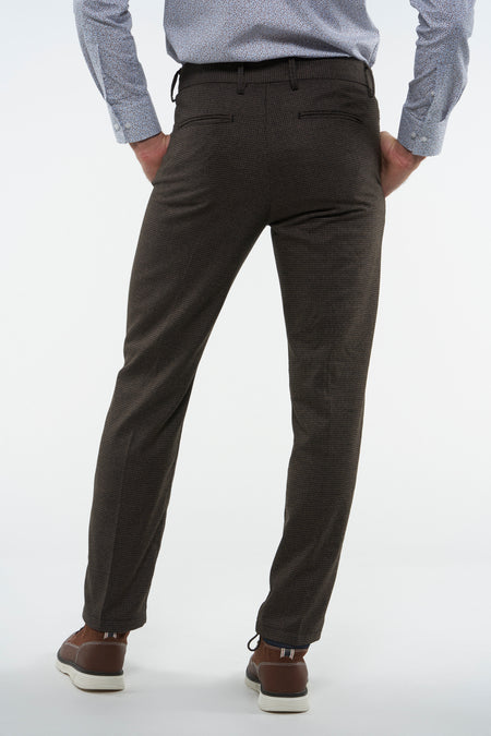 Pantalon costume - brun