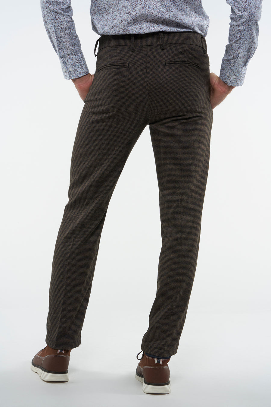 Pantalon costume - brun
