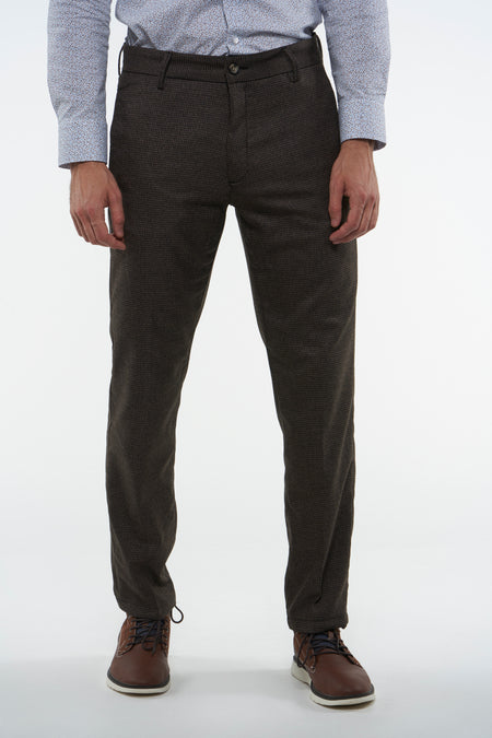 Pantalon costume - brun