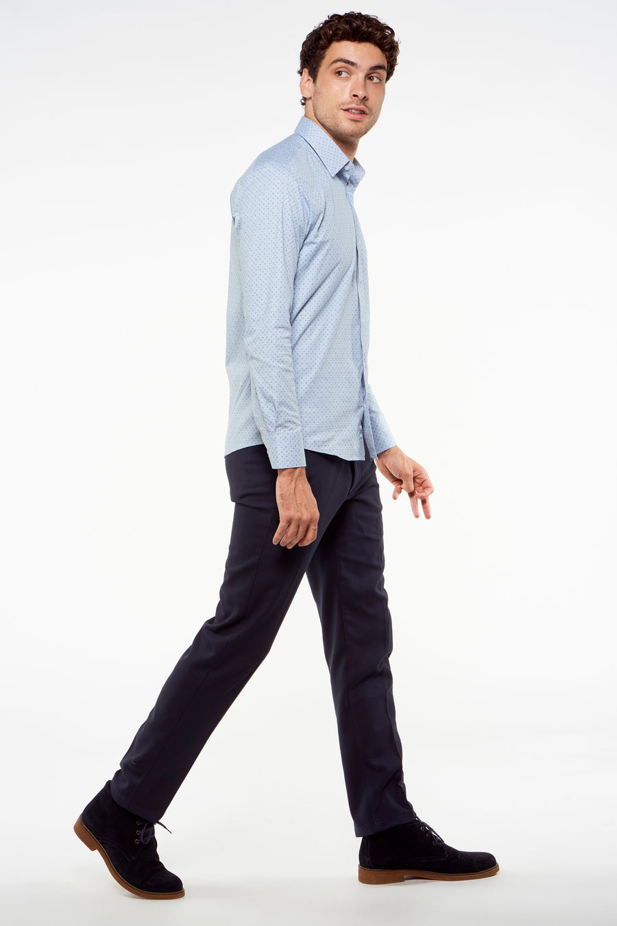 Pantalon costume - bleu - Bruce & Butler