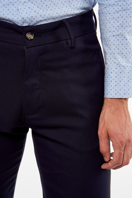 Pantalon de costume Bleu - Bruce & Butler